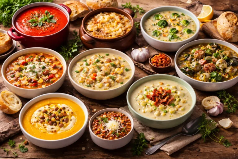 10 recettes de soupes réconfortantes pour l’hiver