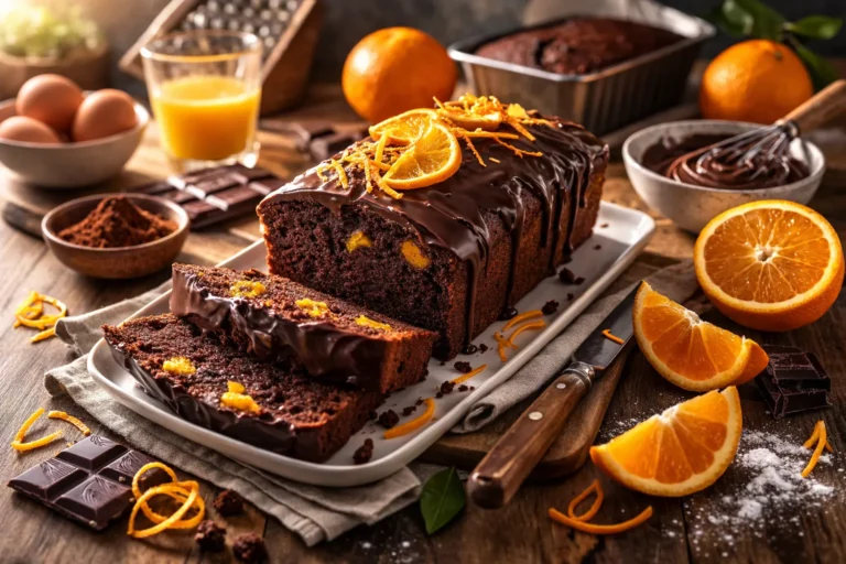Recette facile de Cake Chocorange