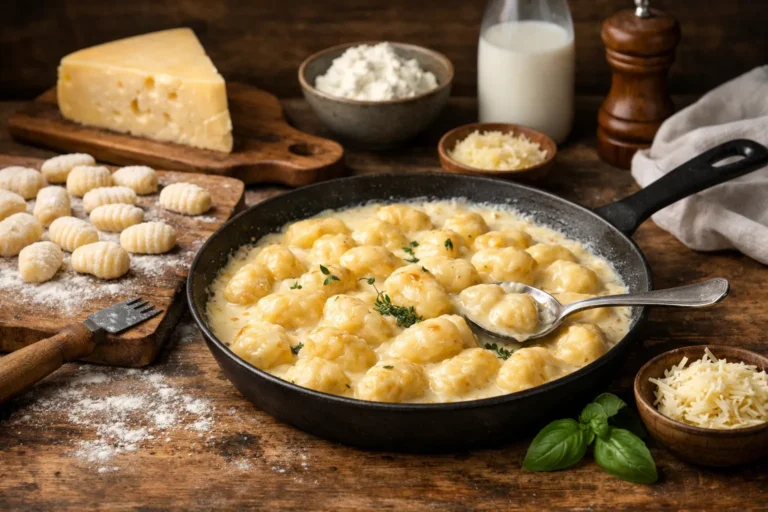 Recette de gnocchis maison au fromage