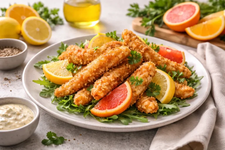 Recette rapide et délicieuses : les goujonnettes de sole aux agrumes