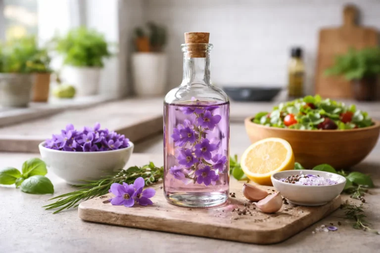 Huile parfumée aux violettes