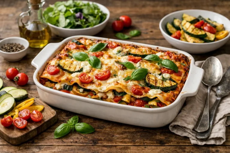 Recette végétarienne facile : Les lasagnes estivales