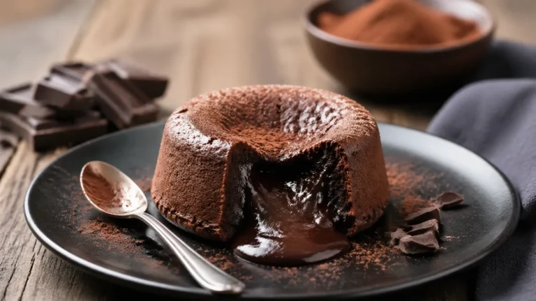 Recette facile et gourmande : Coulants au chocolat noir