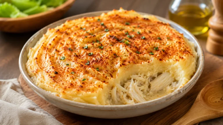 Recette rapide pour le soir : Brandade de colin au paprika