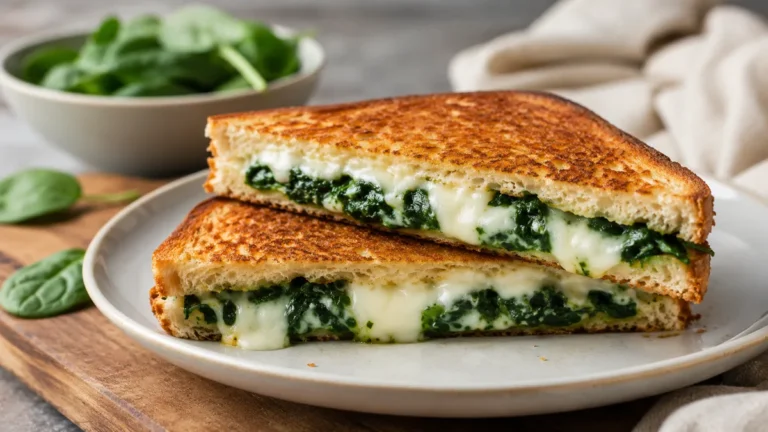 Recette rapide pour un snack healthy : les croques épinards et mozzarella