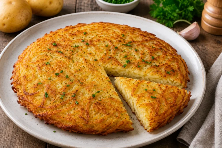 Recette rapide : Galette de pommes de terre