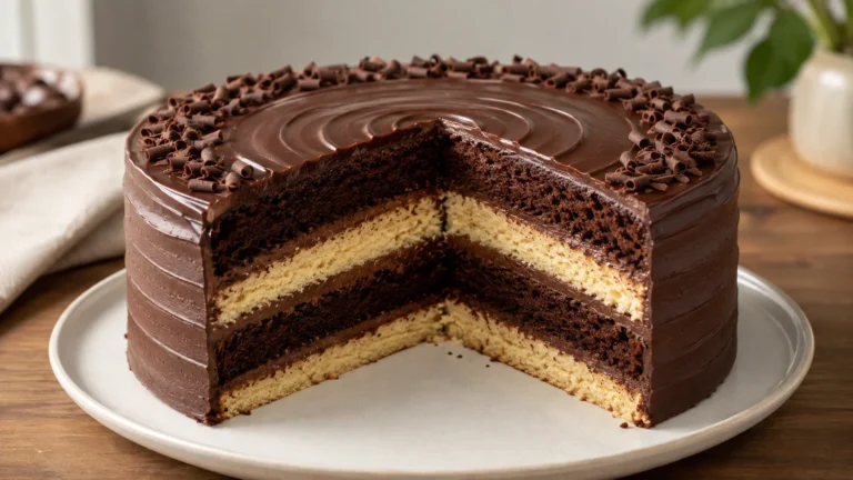 Recette gourmande : Le Gâteau chocolat et vanille