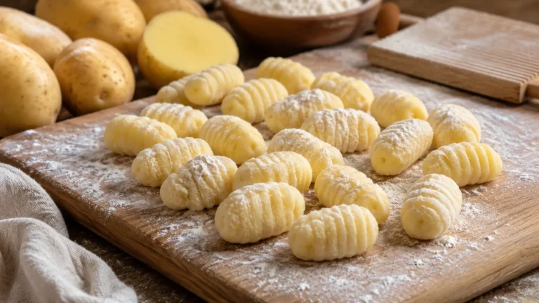 Recette de base : Gnocchis de pommes de terre maison