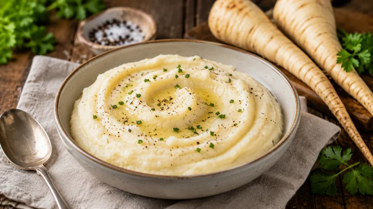 Recette de purée onctueuse au panais