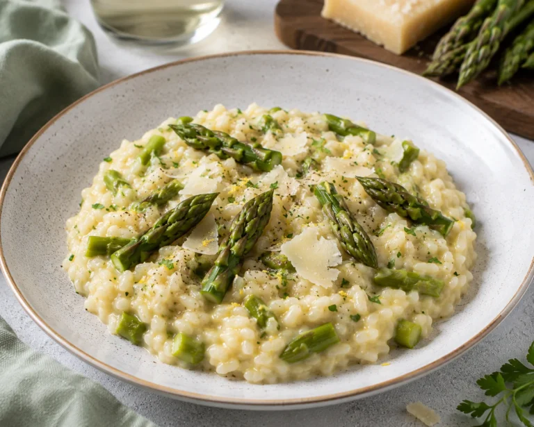 Recette facile et délicieuse : le Risotto aux asperges