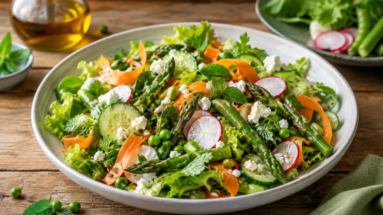 Recette fraîcheur : Grande salade de printemps