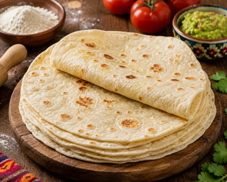 Recette de tortillas mexicaines à la farine de blé