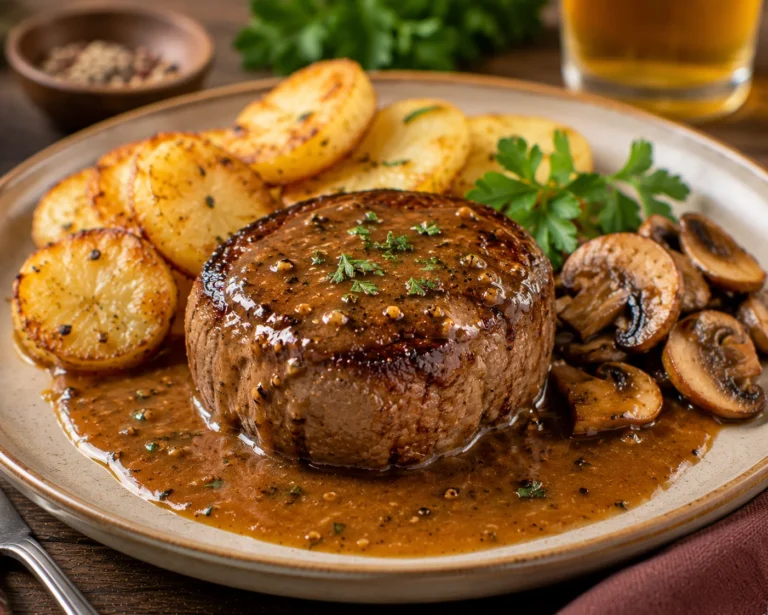 Recette rapide et facile : Tournedos sauce à la bière