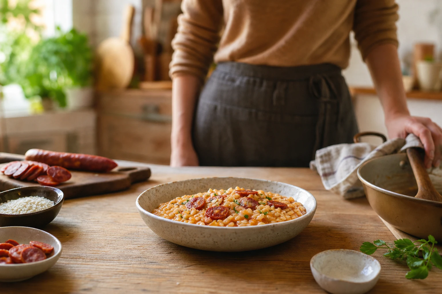 Risotto chorizo : la recette simple pour un résultat crémeux