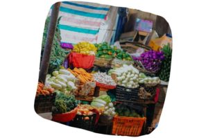 Le marché : un bon endroit pour trouver de bons produits frais