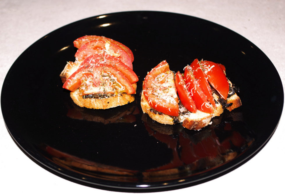 Recette des bruchettas aux tomates et olives