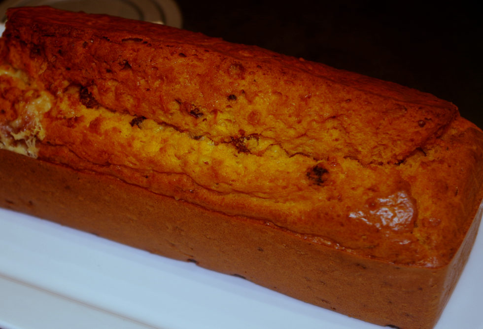 Recette de cake aux tomates, roquefort et fruits secs