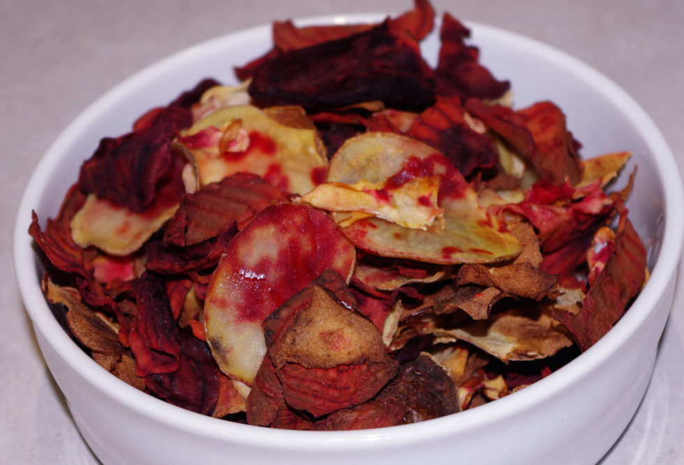 Recette healthy des chips de légumes