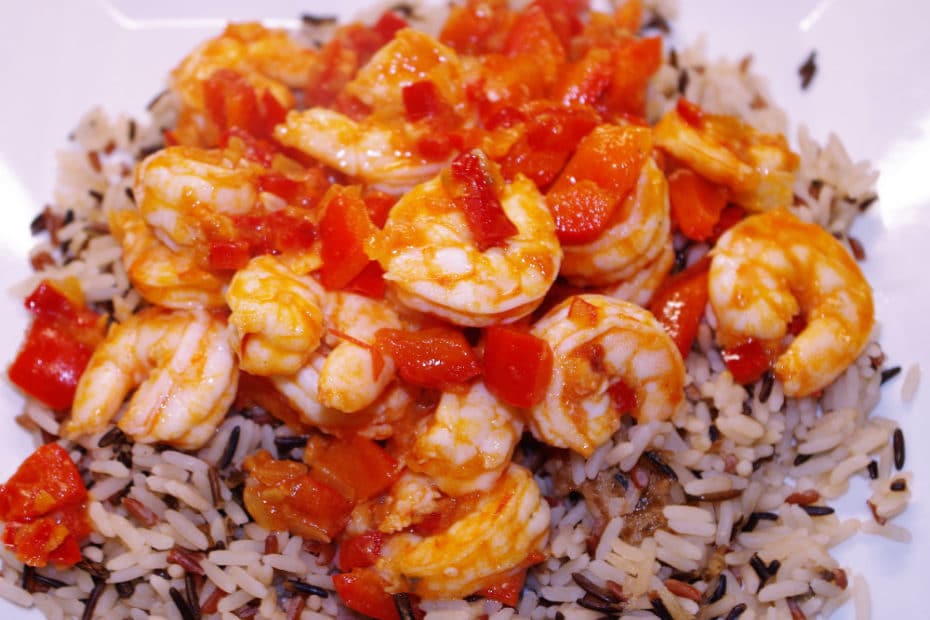 Recette de crevettes antillaises