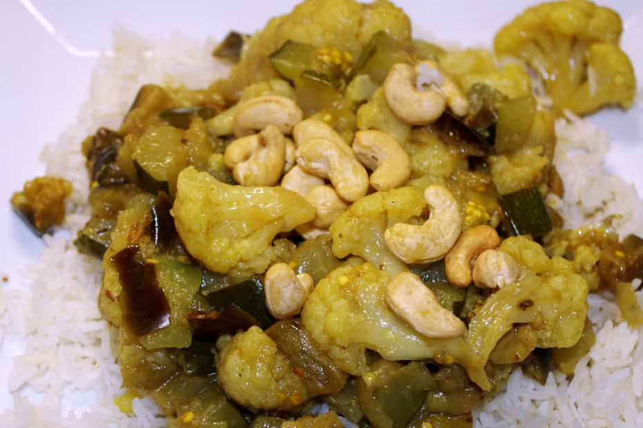 Recette de curry de légumes