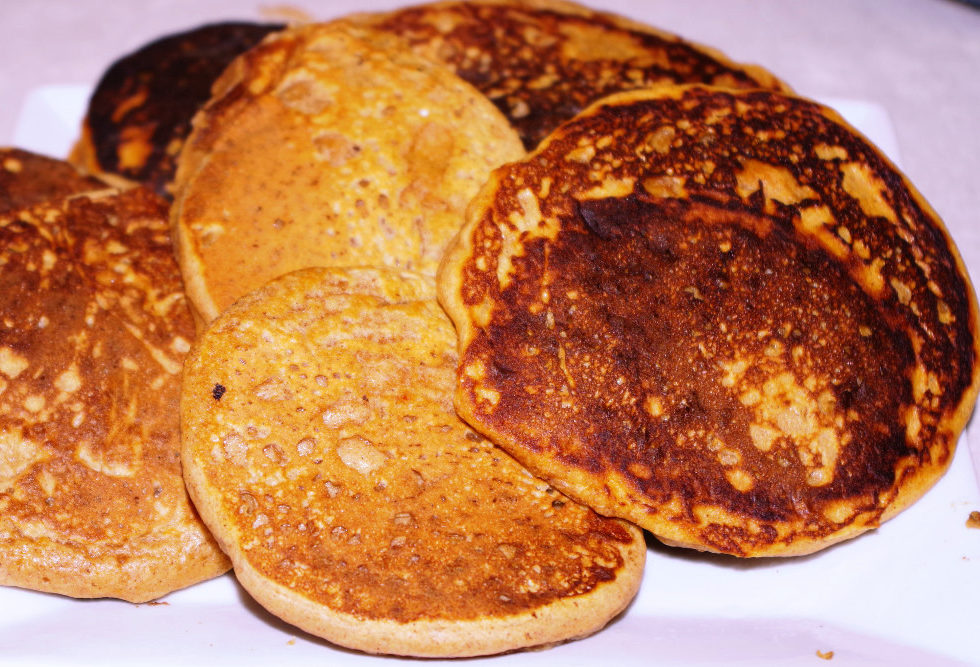 Recette de pancakes à la patate douce