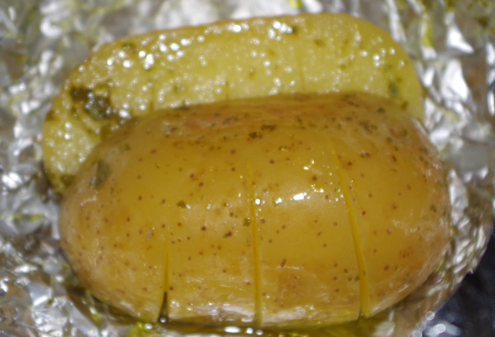Recette facile : pommes de terre au beurre persillé