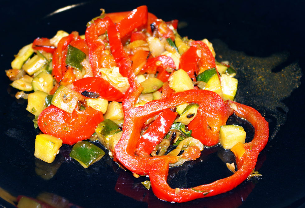 Recette végétarienne : poêlée de légumes à l'italienne