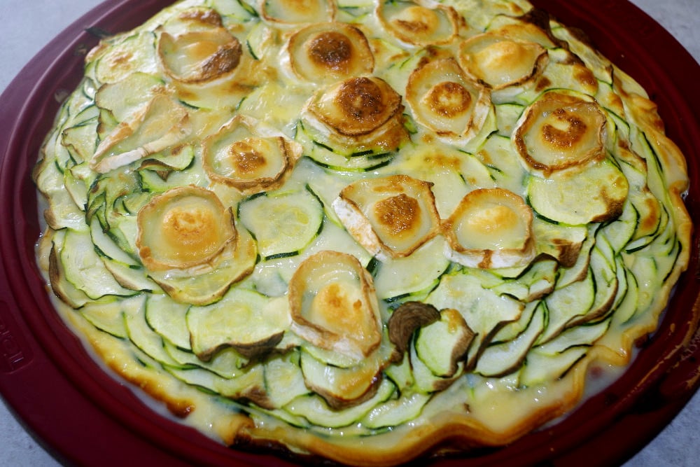 Recette Facile Et Saine La Quiche Chevre Courgettes Flexigourmet