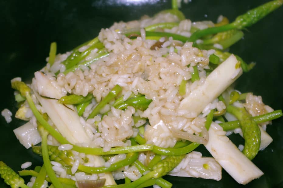 Recette du risotto aux asperges