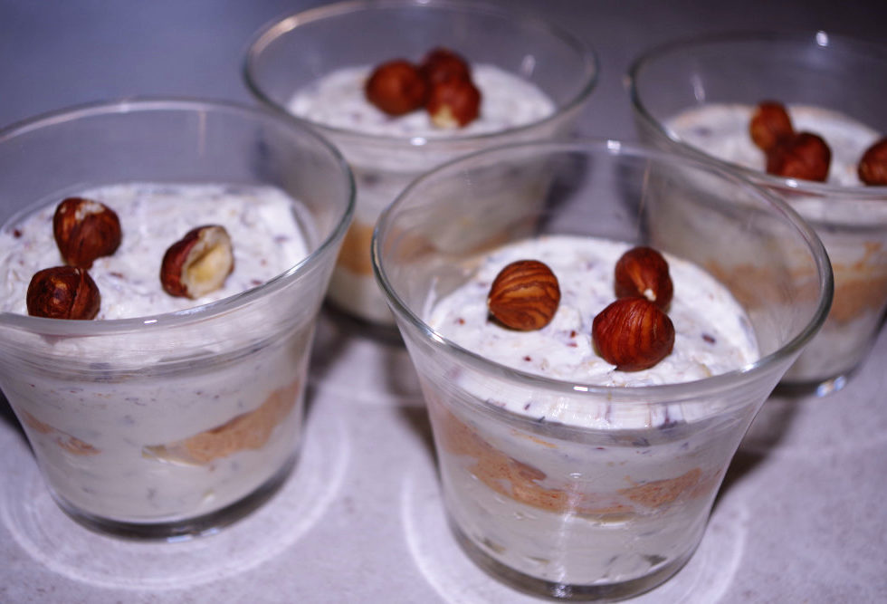 Recette des verrines fromagères