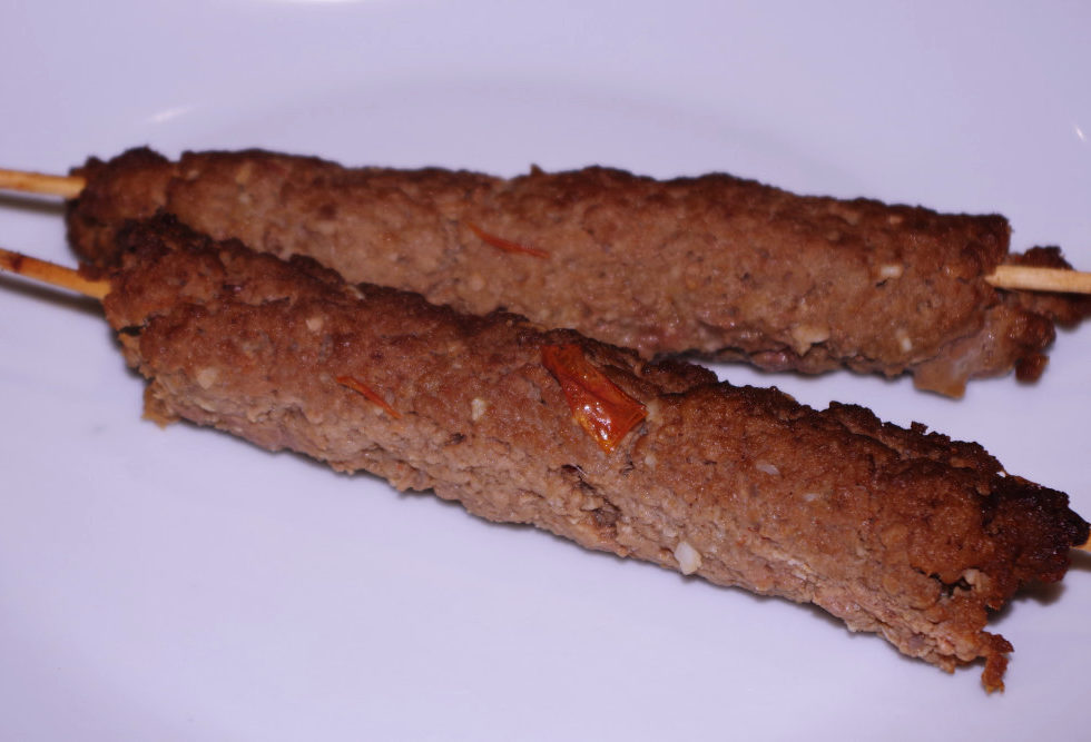Recette facile et rapide : brochettes de boeuf façon keftas